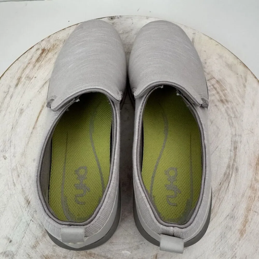 Ryka Natalie Stretch Gore Slip-On Shoes Hushed Gray Womens 9.5B - Picture 5 of 8